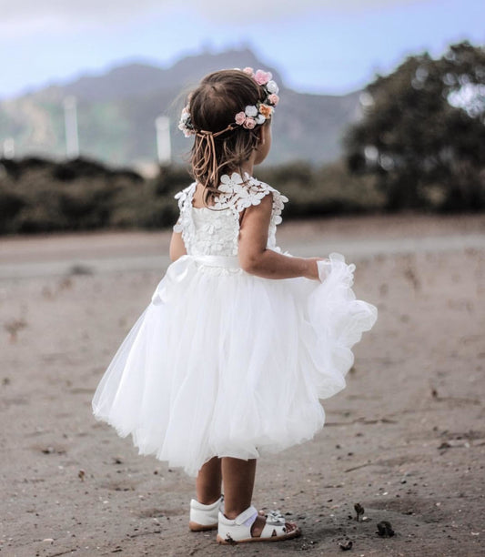 Layla Dress White