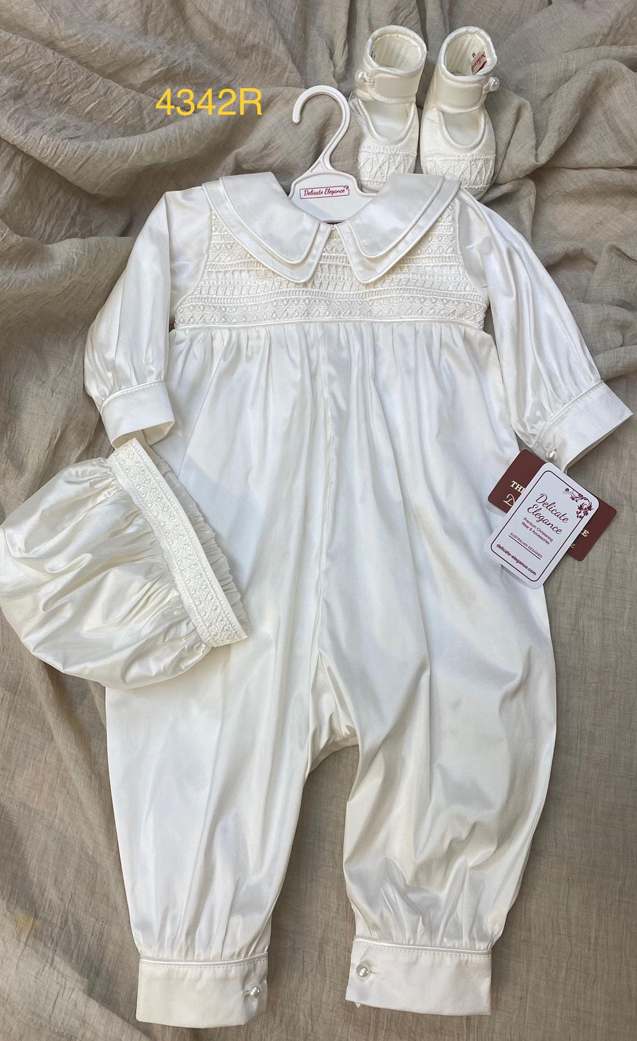 Delicate Elegance 4342R Silk Romper