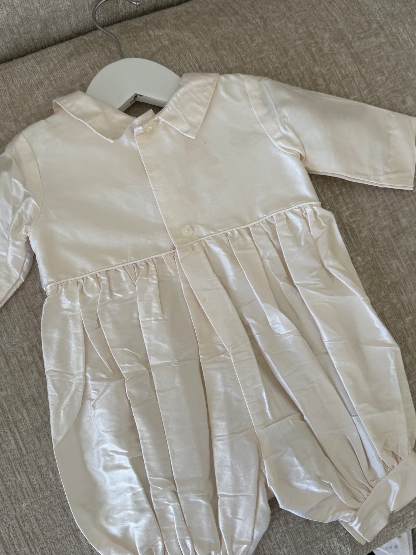 Luke LS Stripe Romper (discontinued)