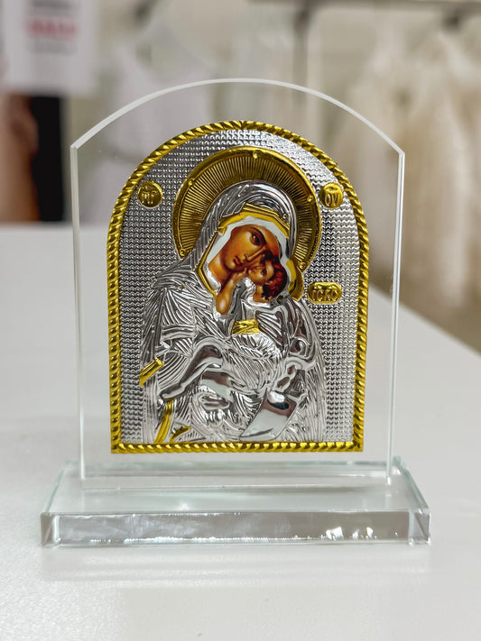 Silver Glass Icon