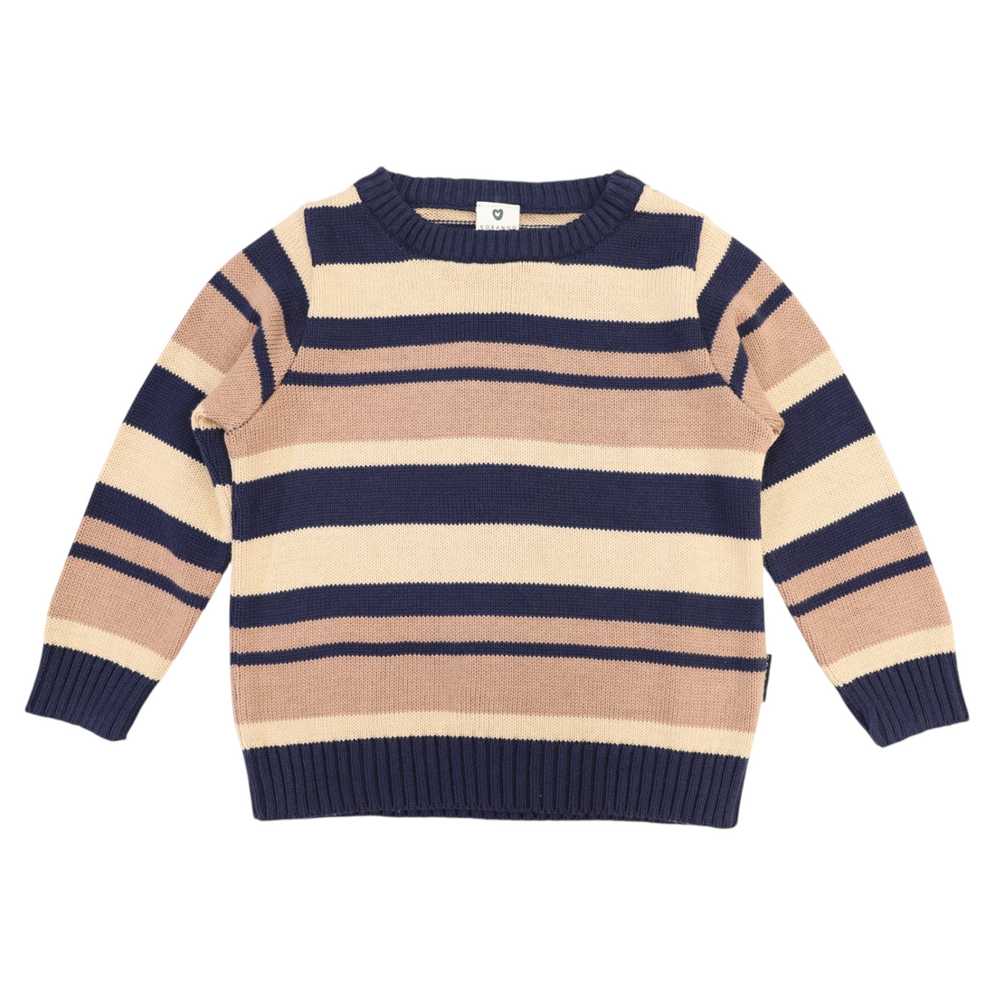 Navy Striped Sweater