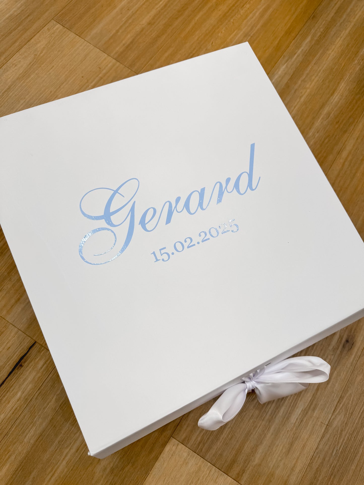 White Christening Box - Regular