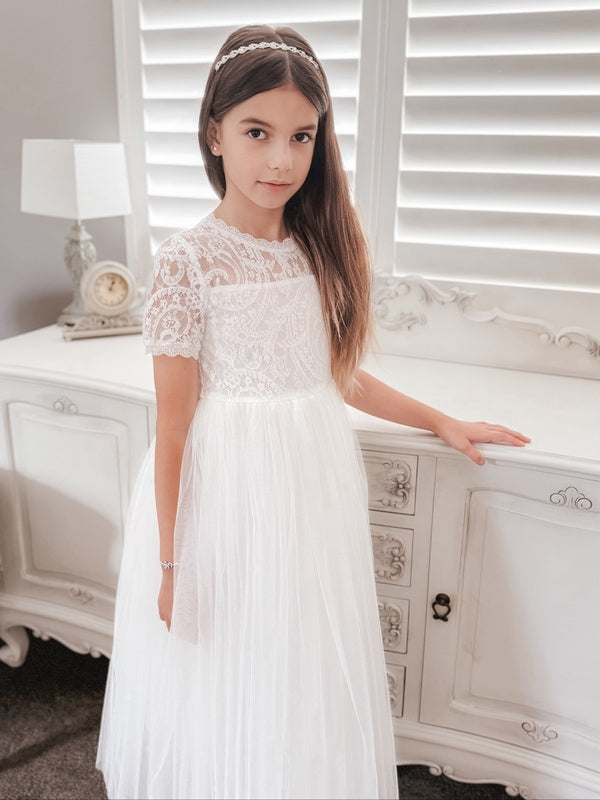 Annalise White Dress