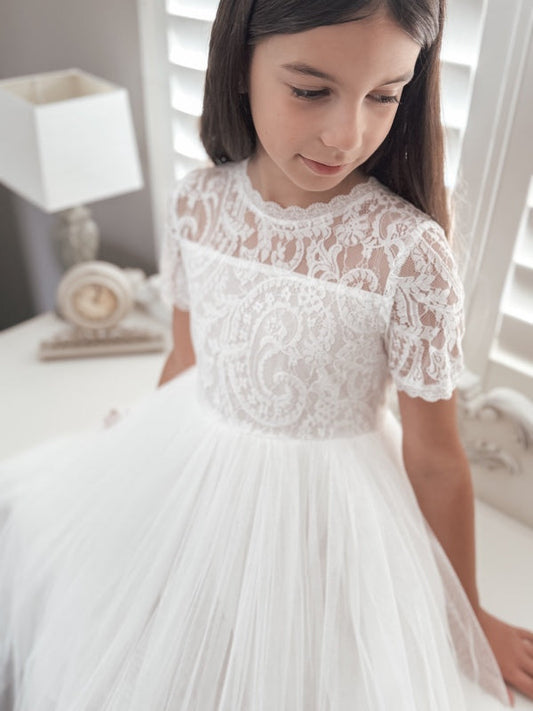 Annalise White Dress