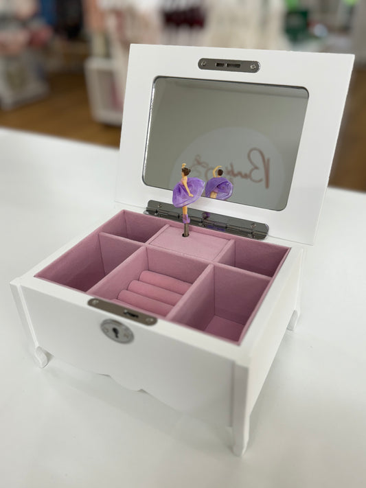 Luxe Ballerina Musical Jewellery Box