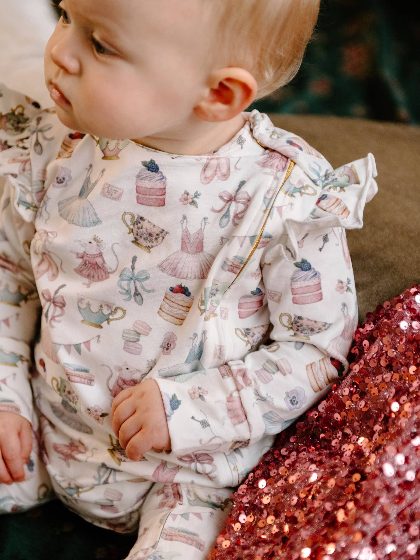 Precious Frill Coverall - Mini Party