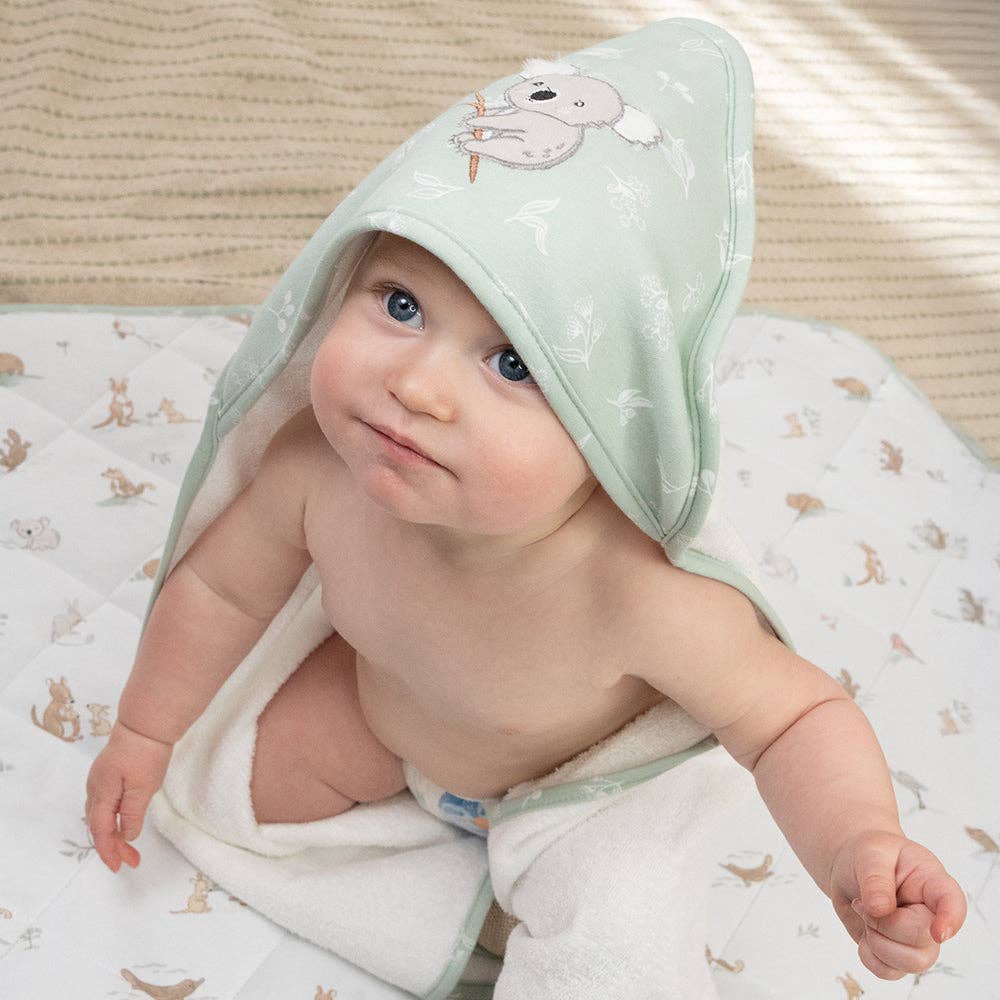 Hooded Towel - Australiana