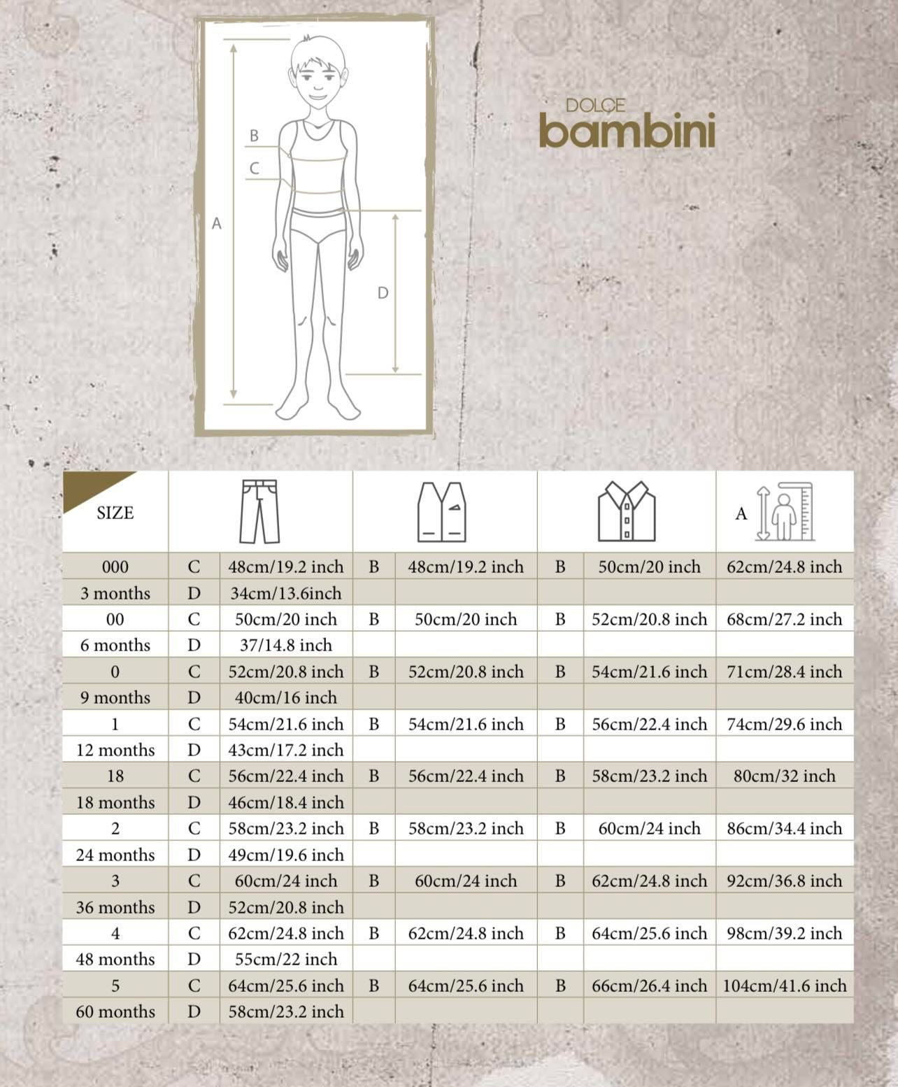 Dolce Bambini Boys Outfit 8752 - PRE-ORDER