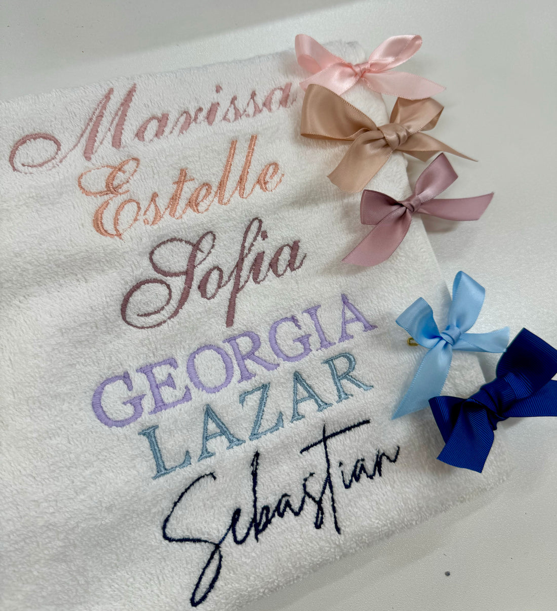 Embroidered Towels