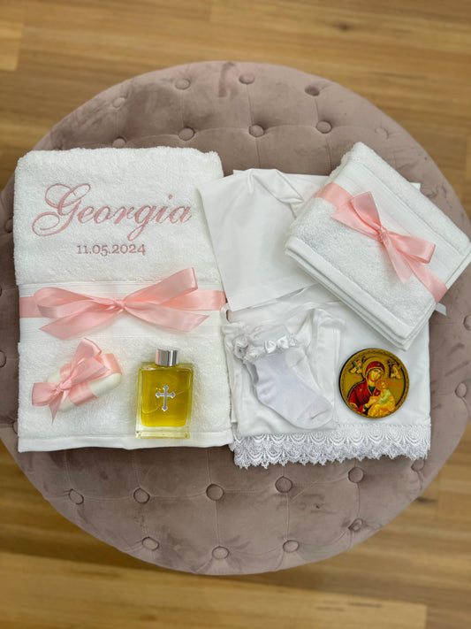 Essential Orthodox Christening Box Contents Package