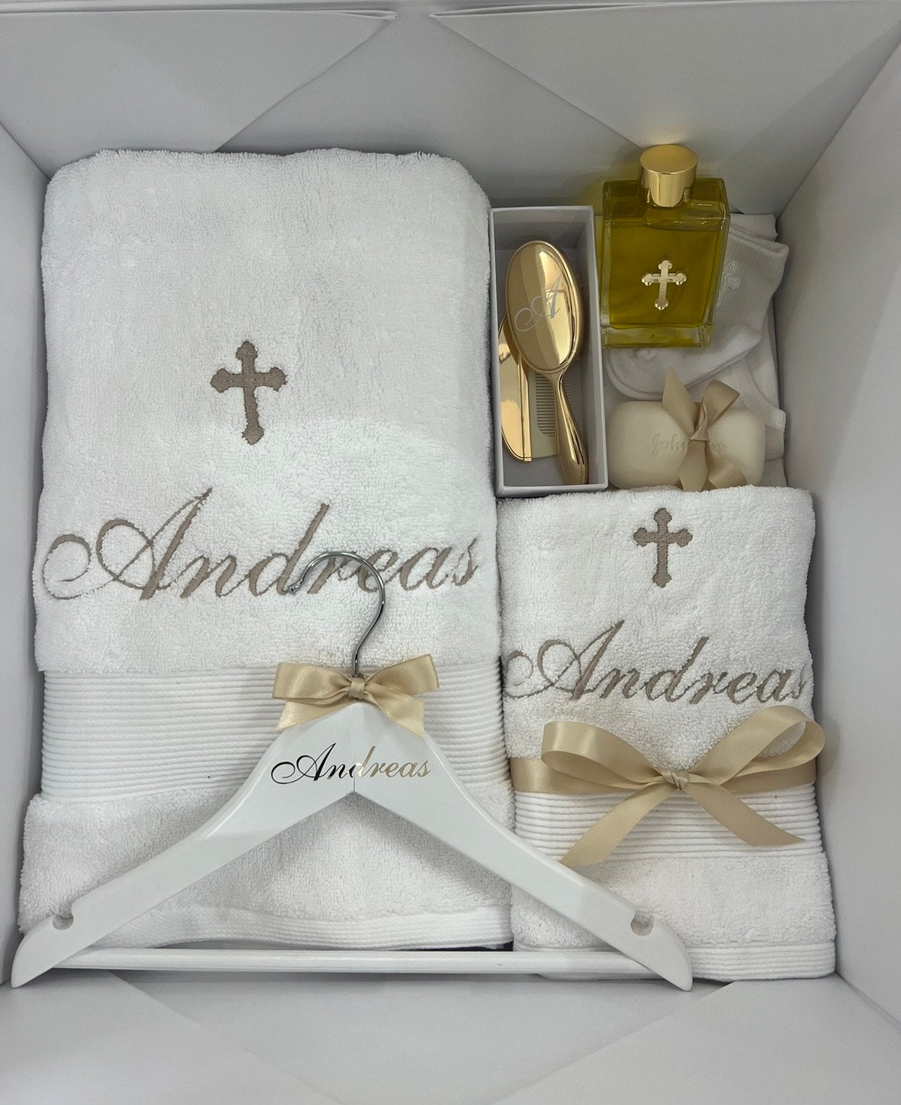Luxe Orthodox Christening Box Contents Package