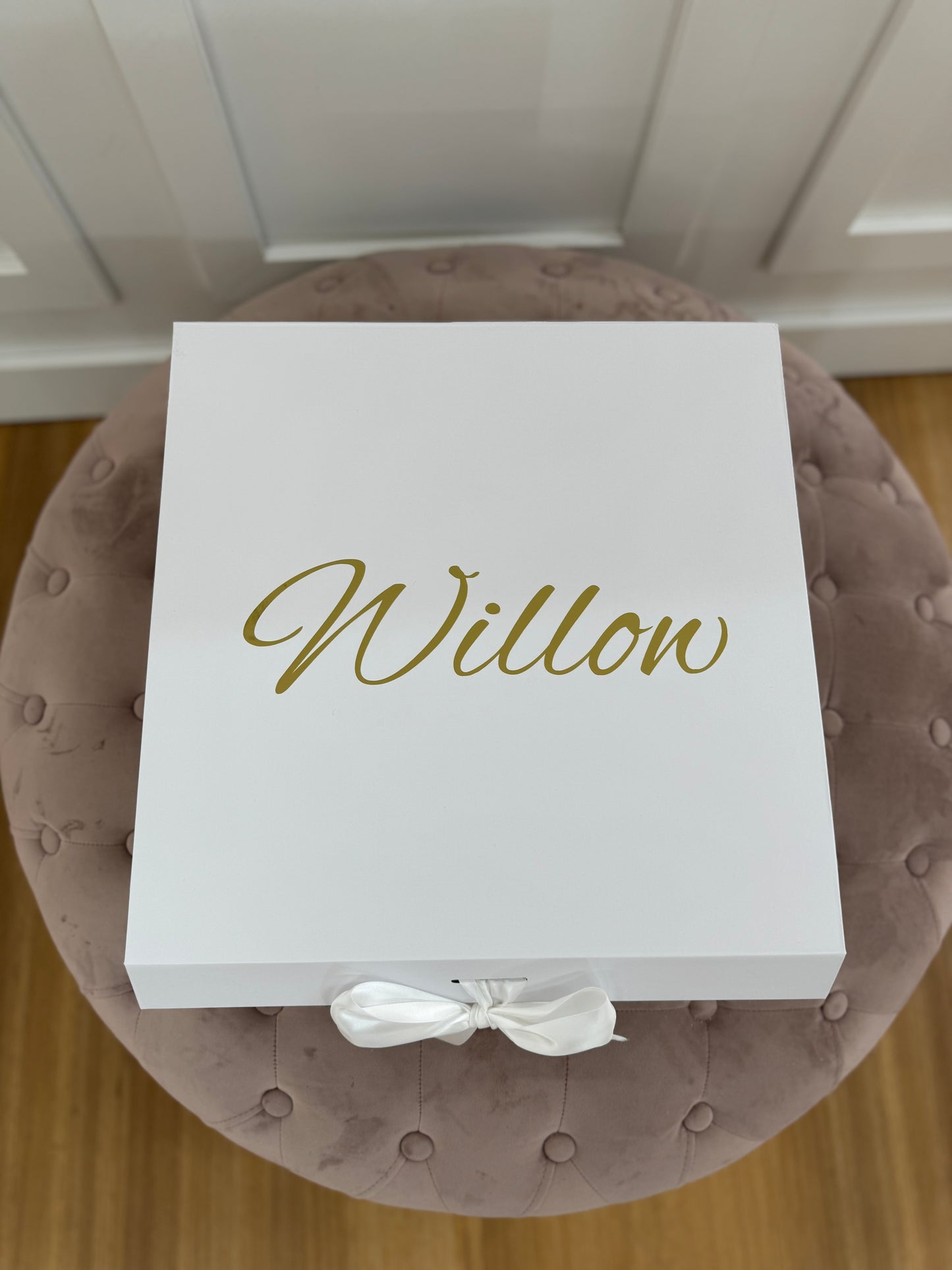 White Christening Box - Regular