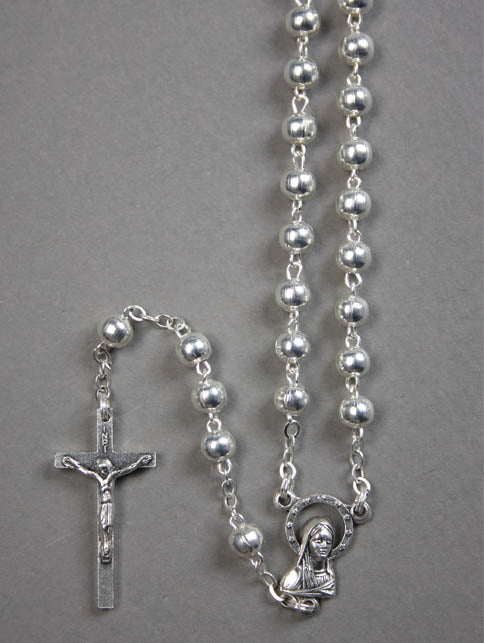 Rosary - Silver