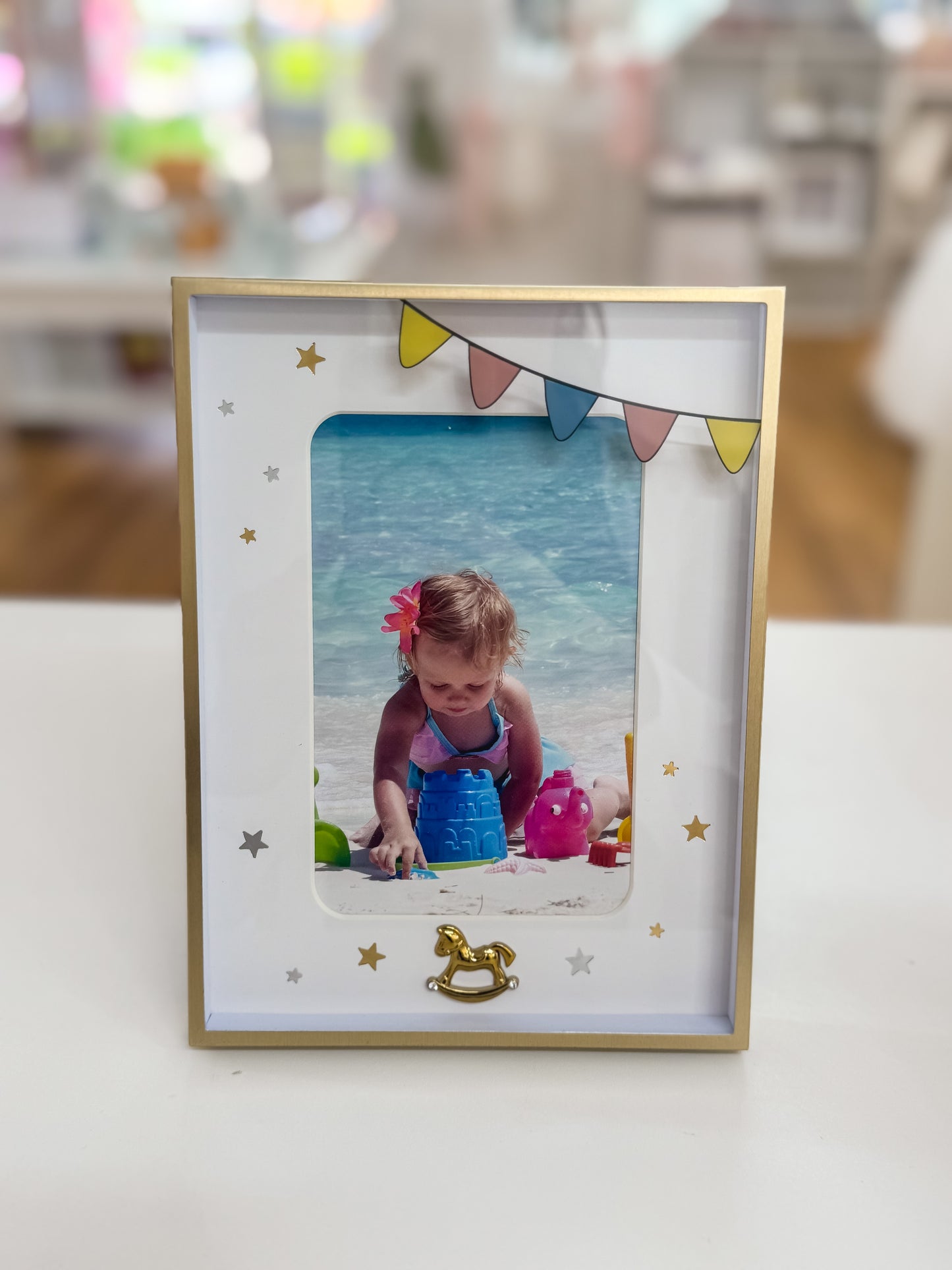 Baby Frame - Gold 6x4