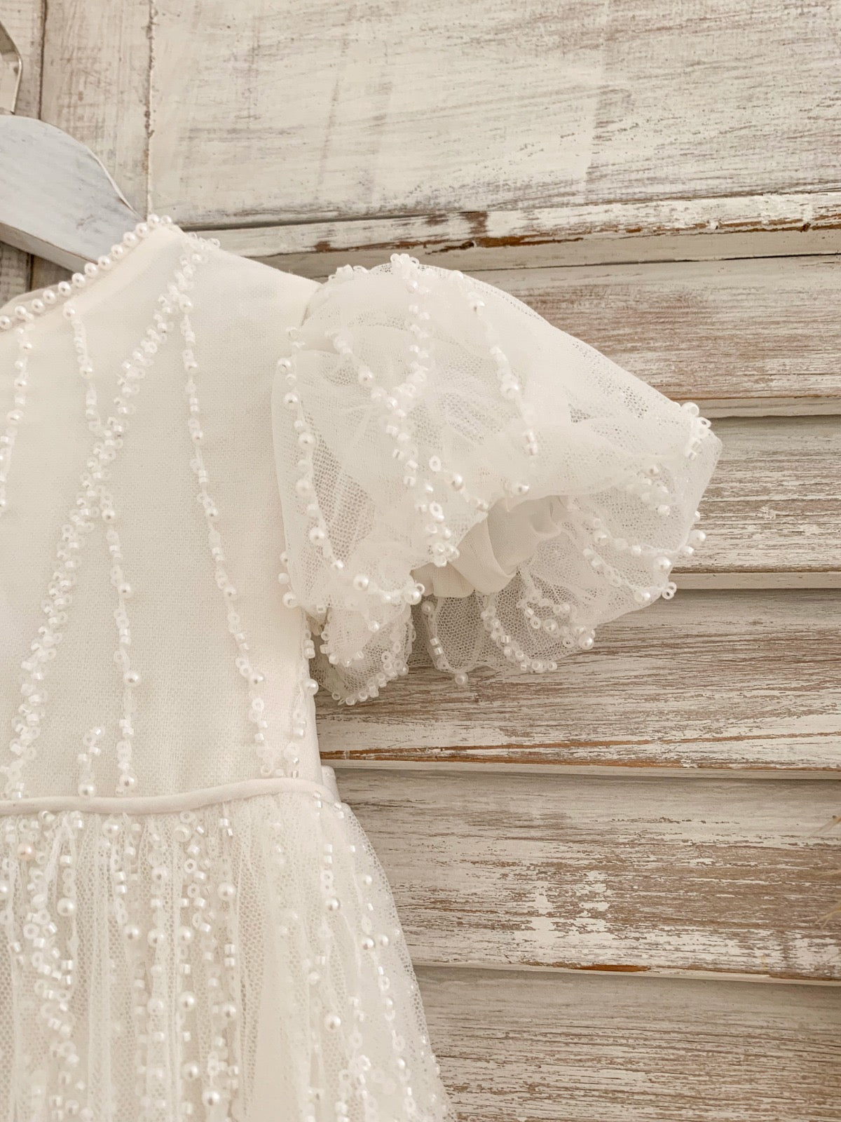 Krisiana Peal Lace Christening Gown PRE-ORDER