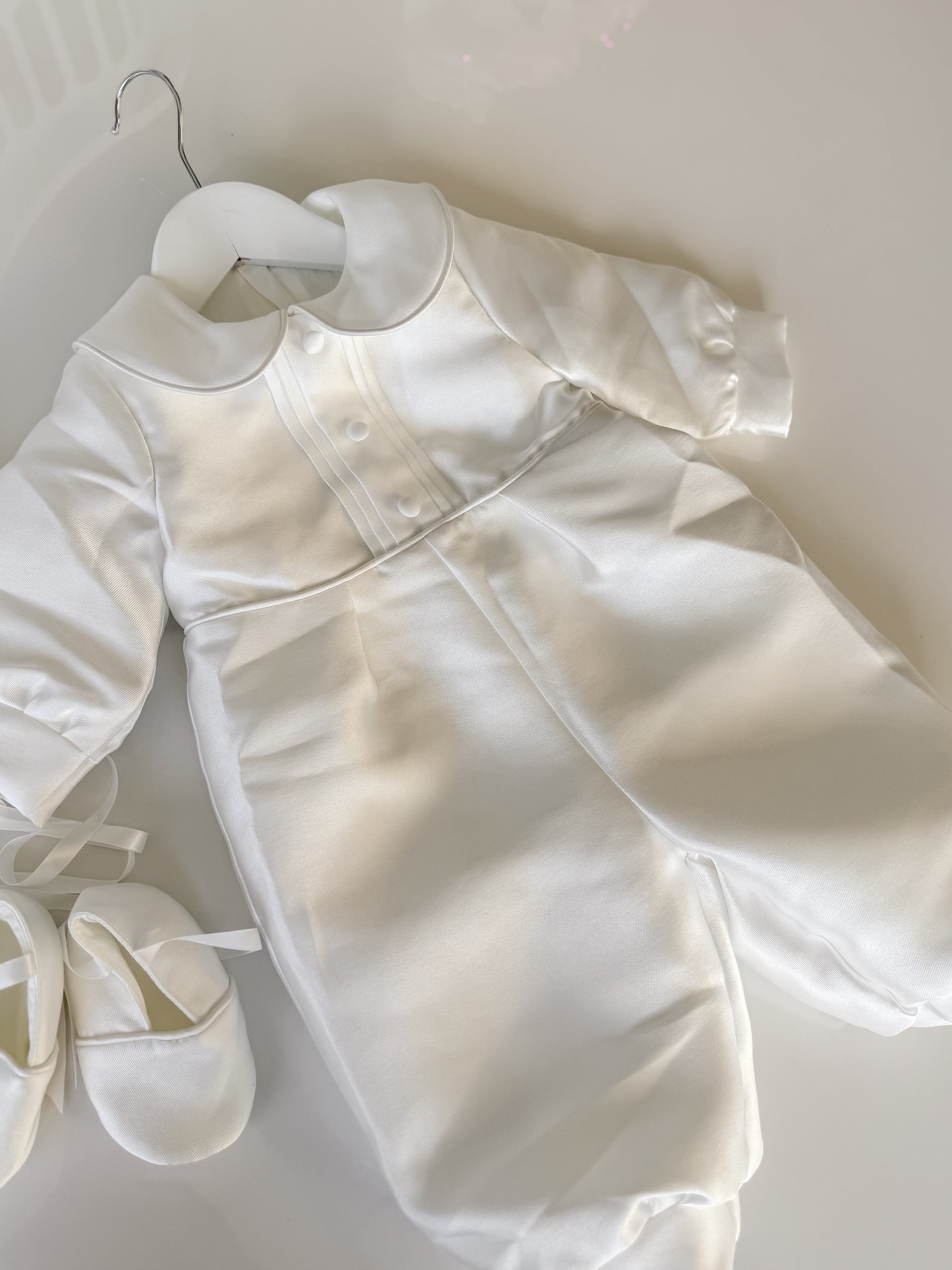 Leonardo Mikado Christening Romper
