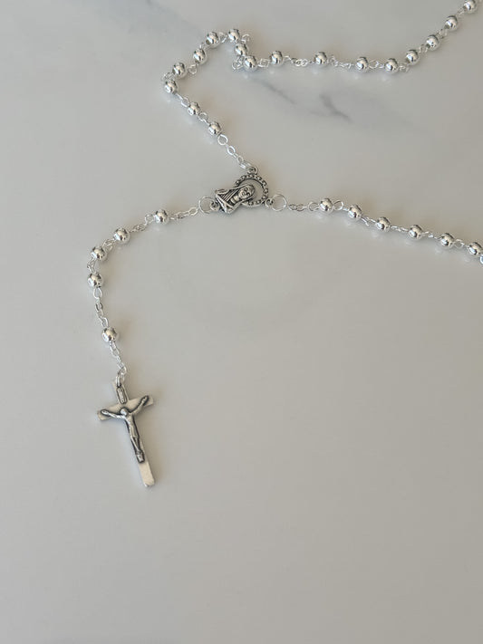 Rosary - Silver