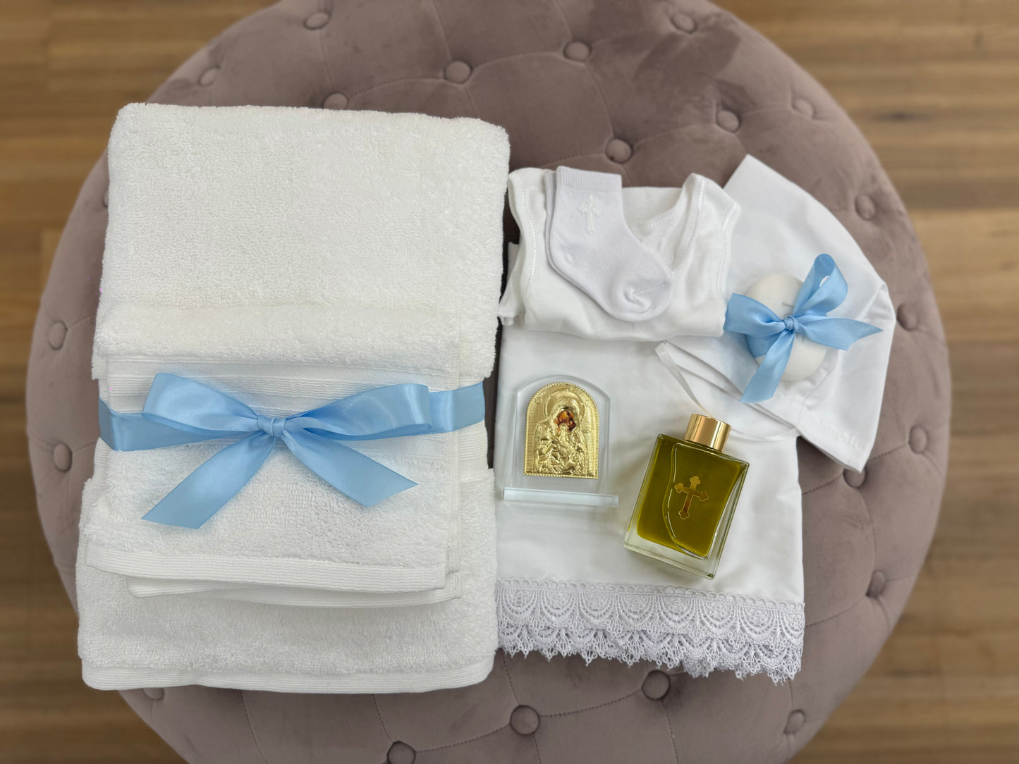 Essential Orthodox Christening Box Contents Package