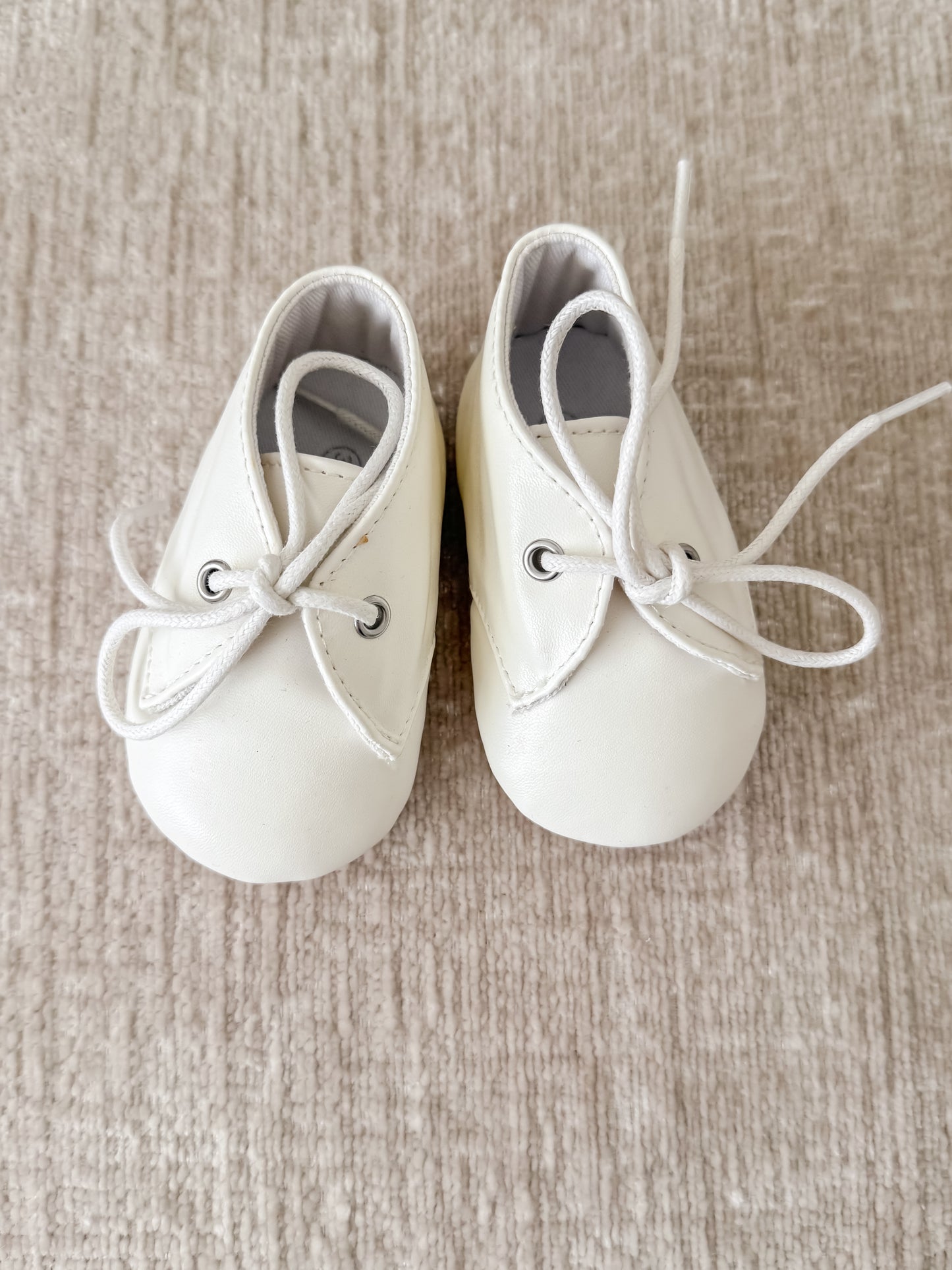 Christening White PU Boot