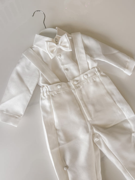 Romeo Mikado Shirt & Suspender Set