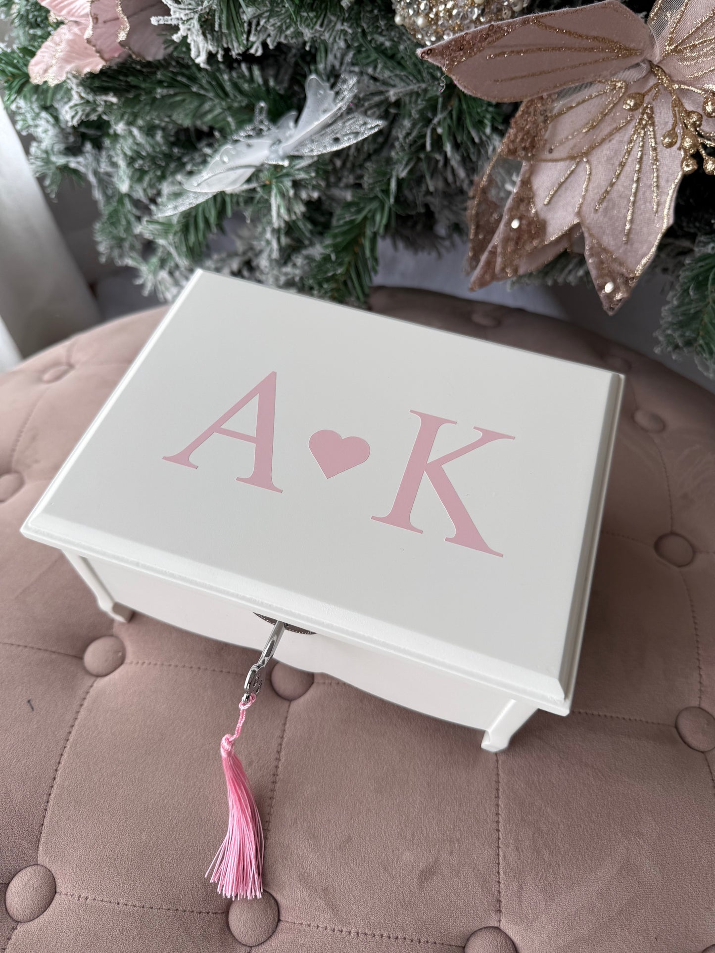 Personalised Musical Jewellery Box