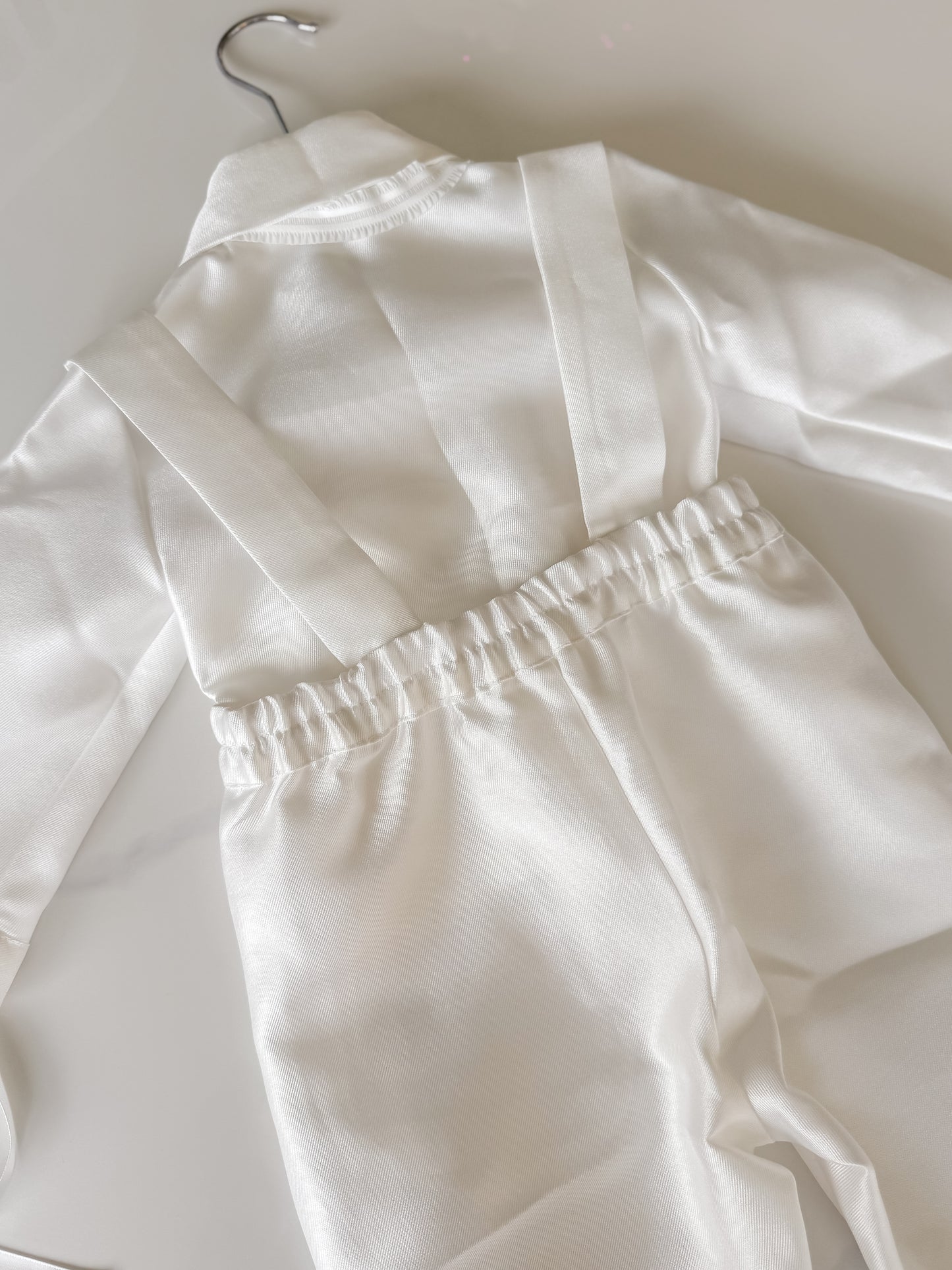 Romeo Mikado Shirt & Suspender Set