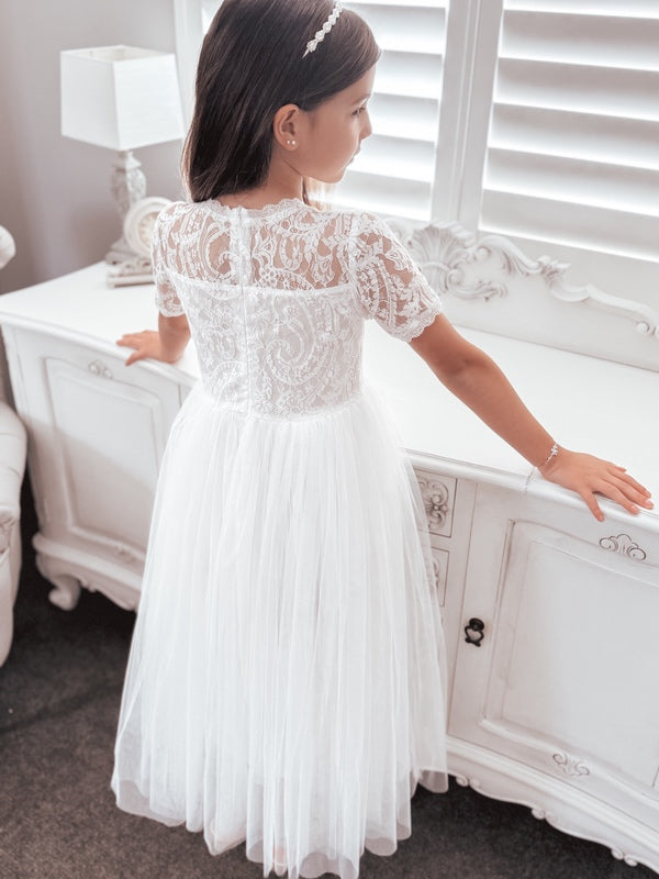 Annalise White Dress