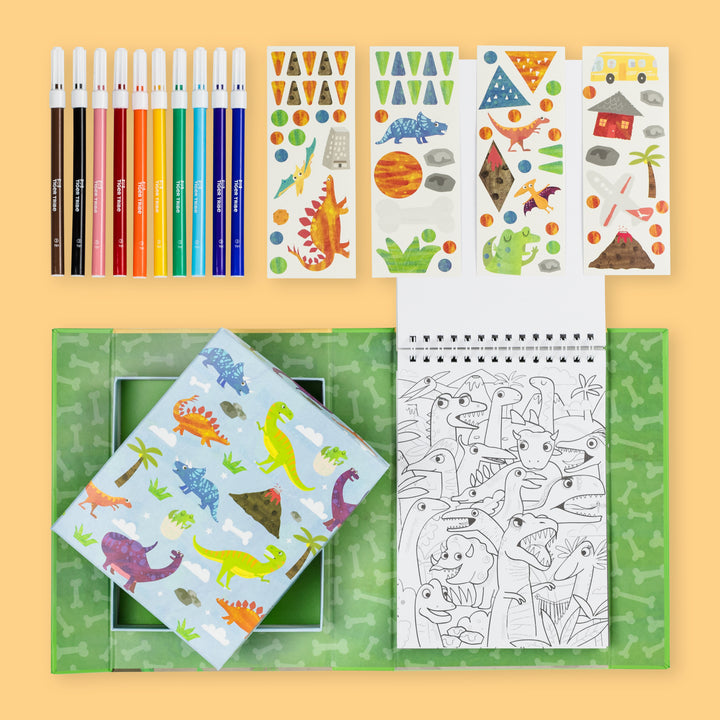Colouring Set - Dinosaurs