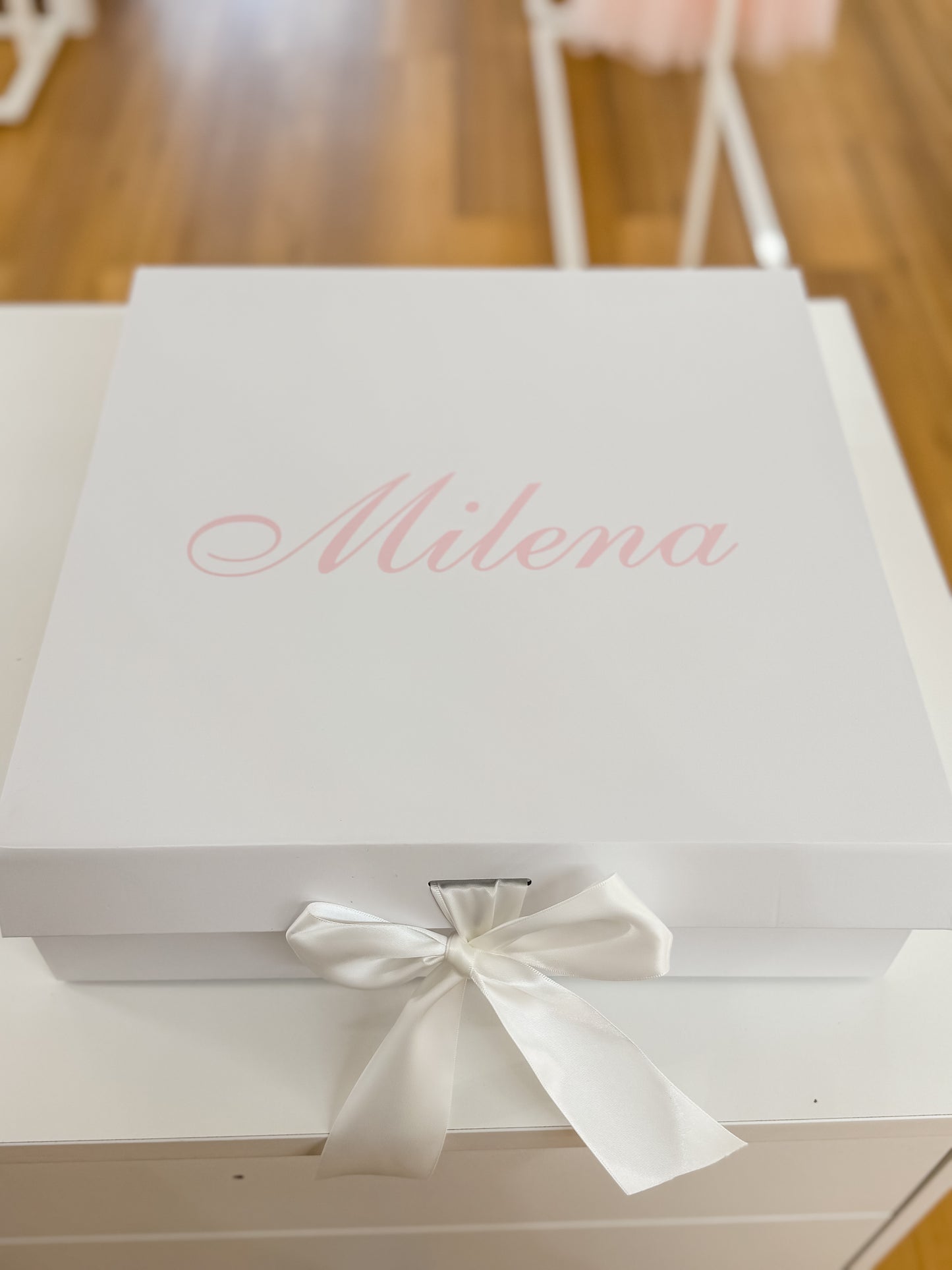 White Christening Box - Regular