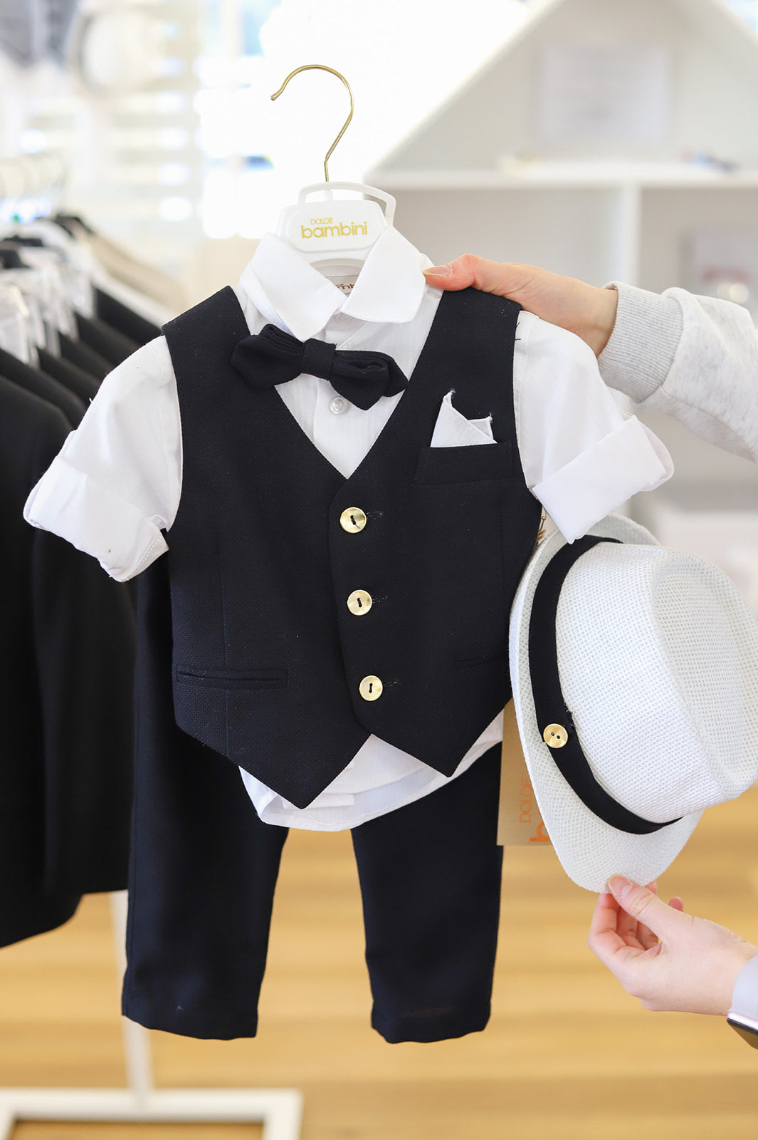 Dolce Bambini Boys Outfit 8554 BLACK