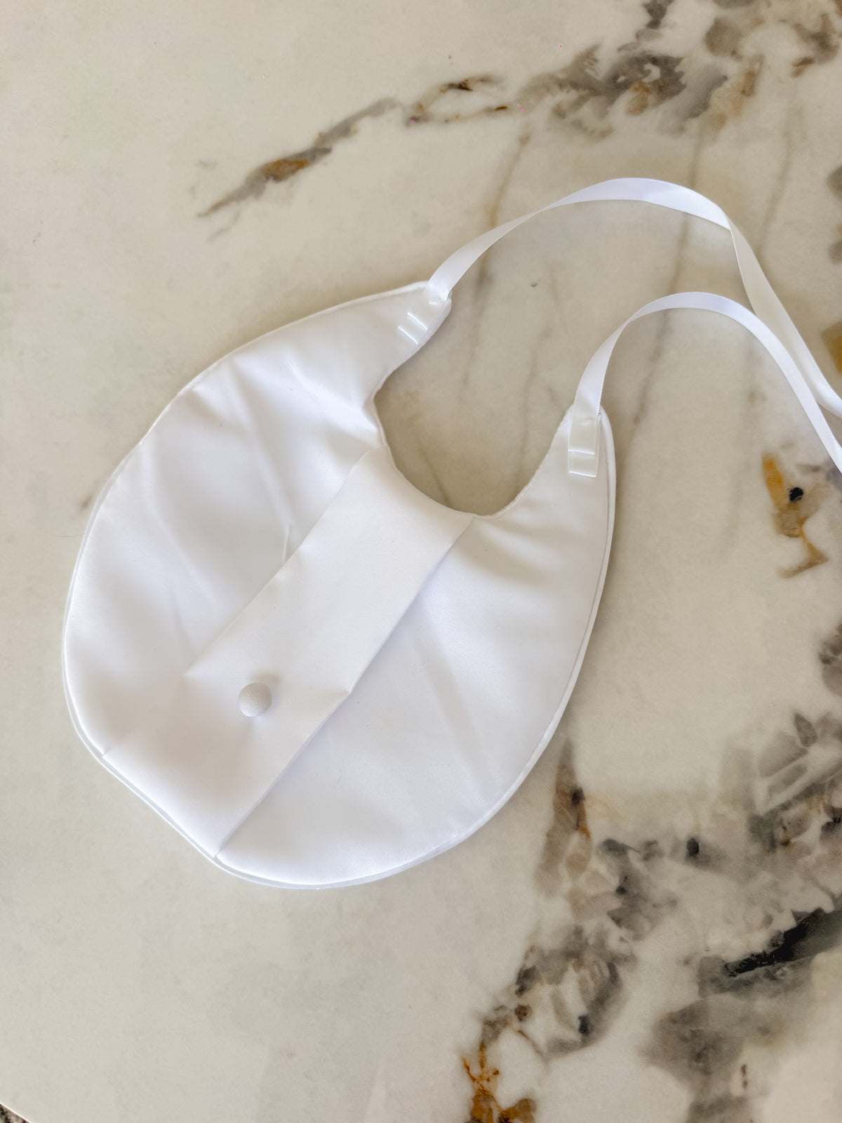 Christening Satin Bibs - Assorted