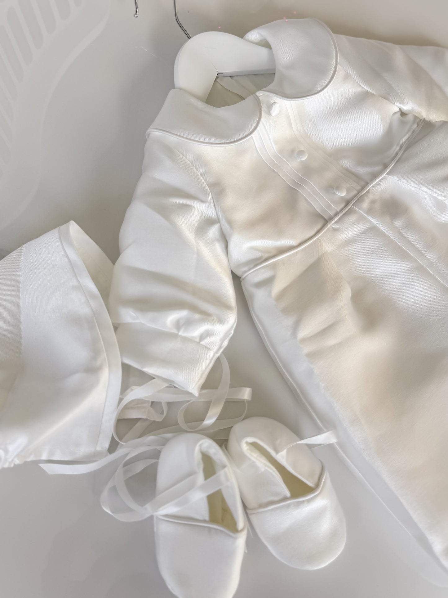 Leonardo Mikado Christening Romper