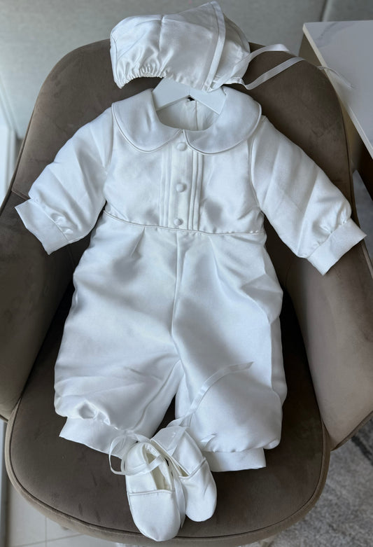 Leonardo Mikado Christening Romper