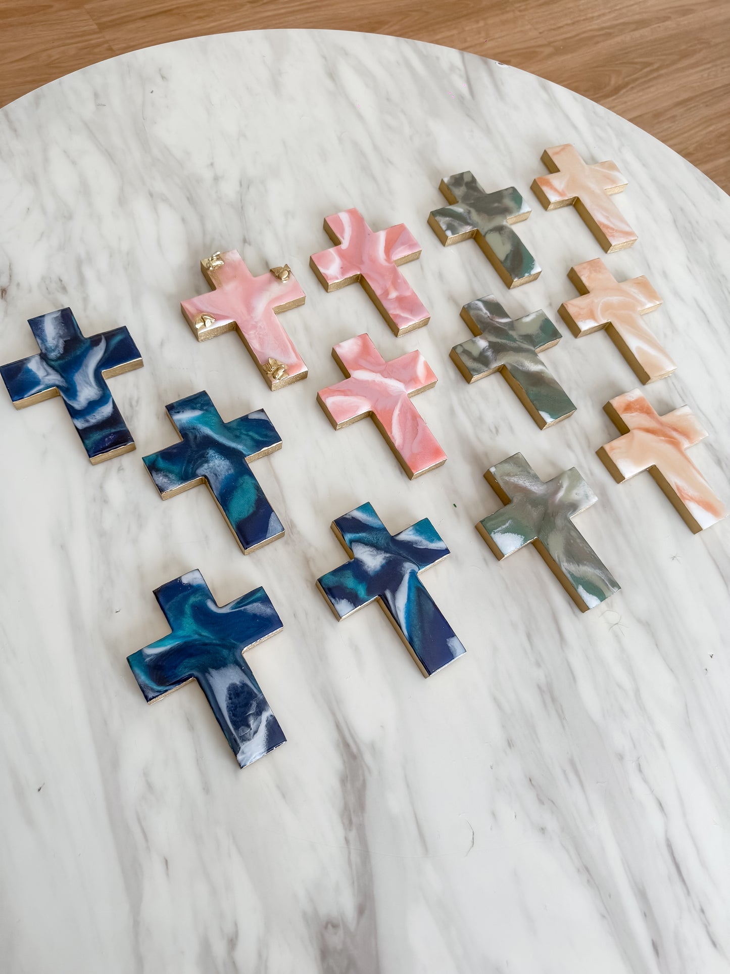 Personalised Resin Cross