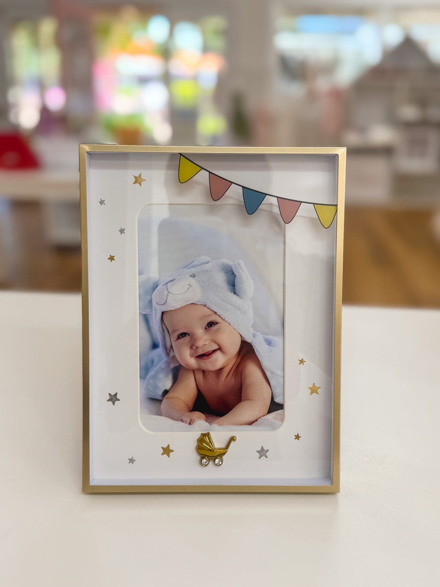 Baby Frame - Gold 6x4