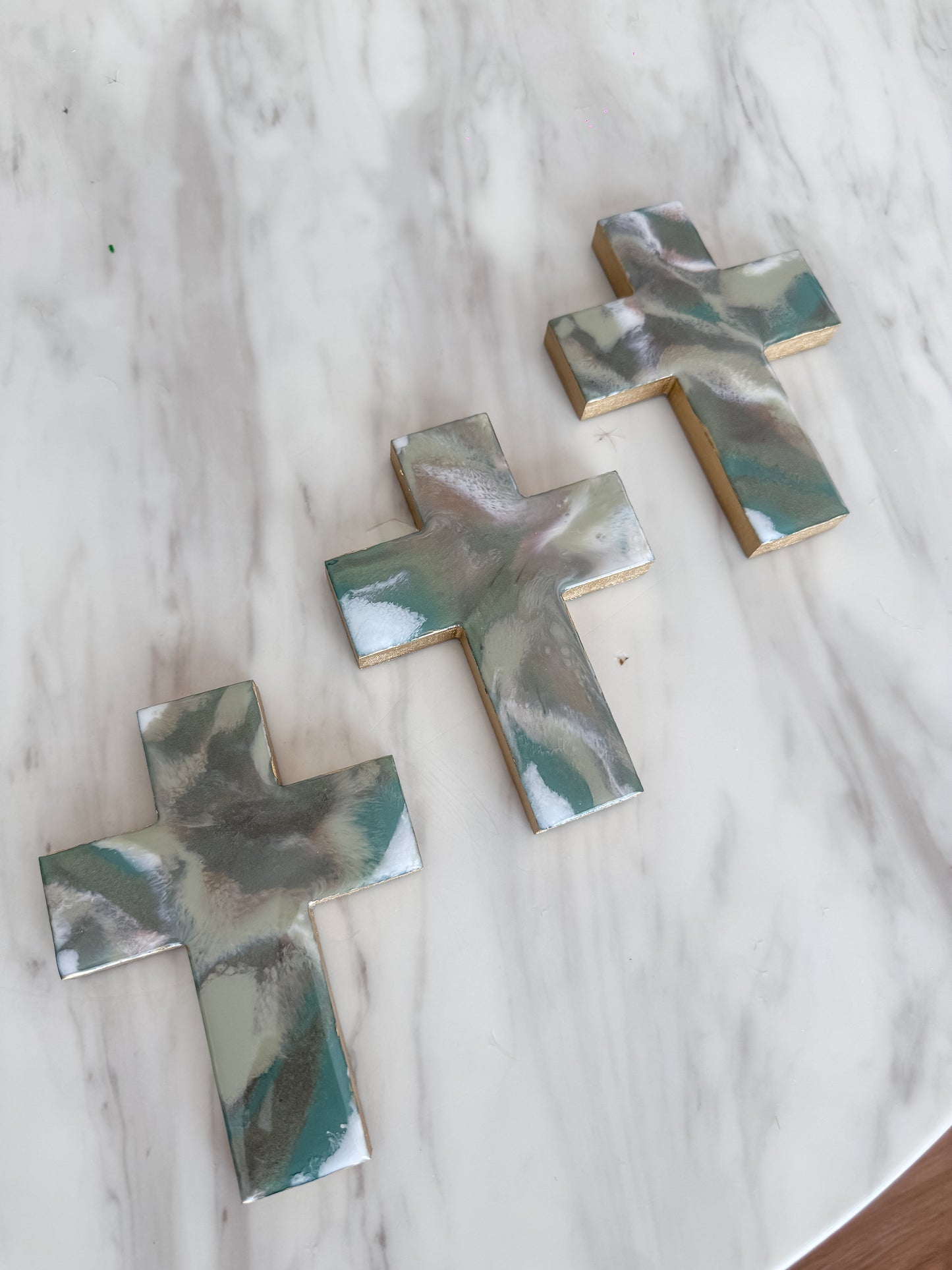 Personalised Resin Cross