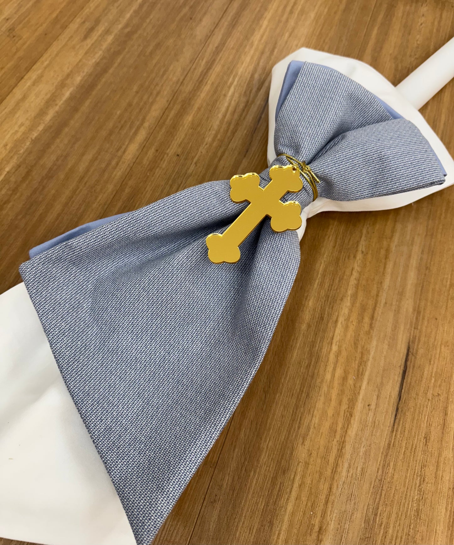 Orthodox Christening Candle - Dolce Bambini Boys Design