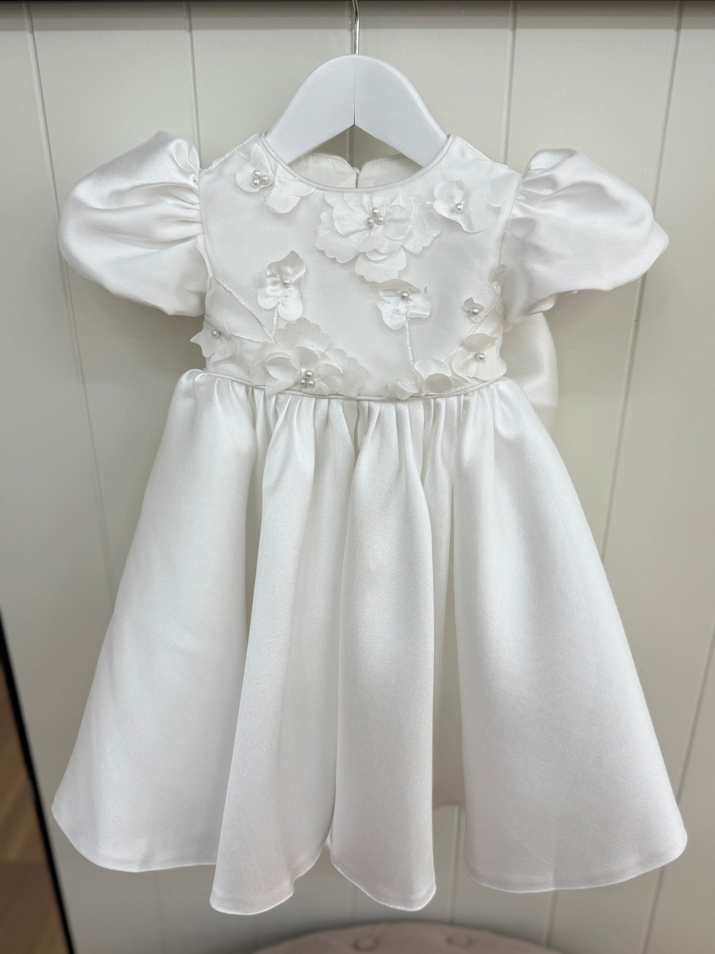 Sofia Mikado Floral Christiening Gown