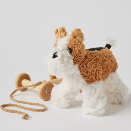 Dog Plush Pull Along