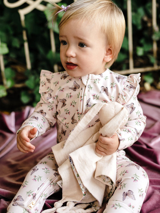 'Dancing Butterflies' Precious Frill Coverall