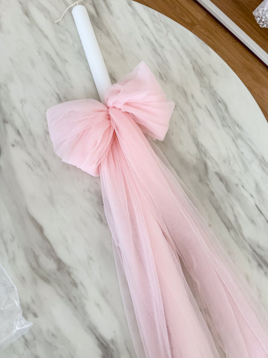 Orthodox Christening Candle - Sample Sale