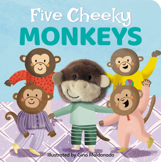 Finger Puppet Book - Cheeky Monkeys