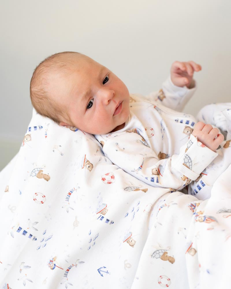 Axel Print Organic LS Zipsuit