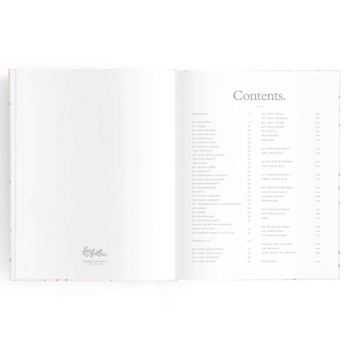 Baby Book Brodierie
