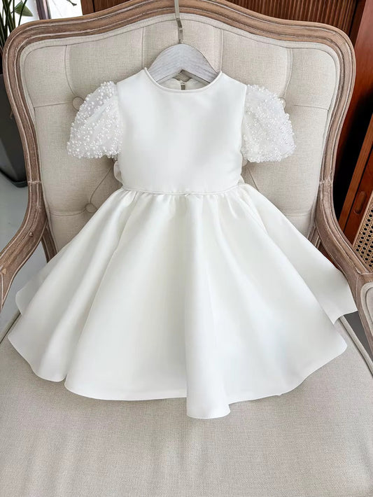 Adriana Mikado & Pearl Christening Gown