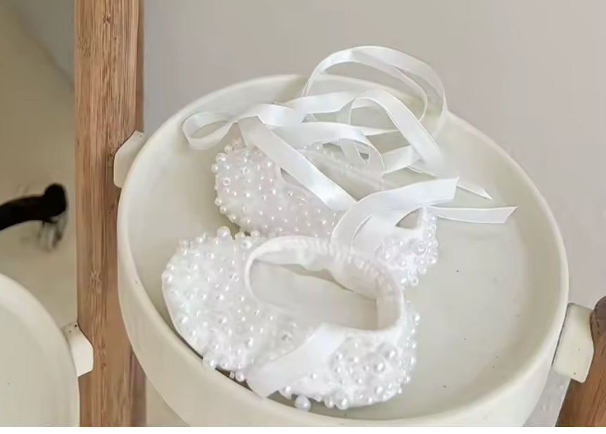 Adriana Mikado & Pearl Christening Gown
