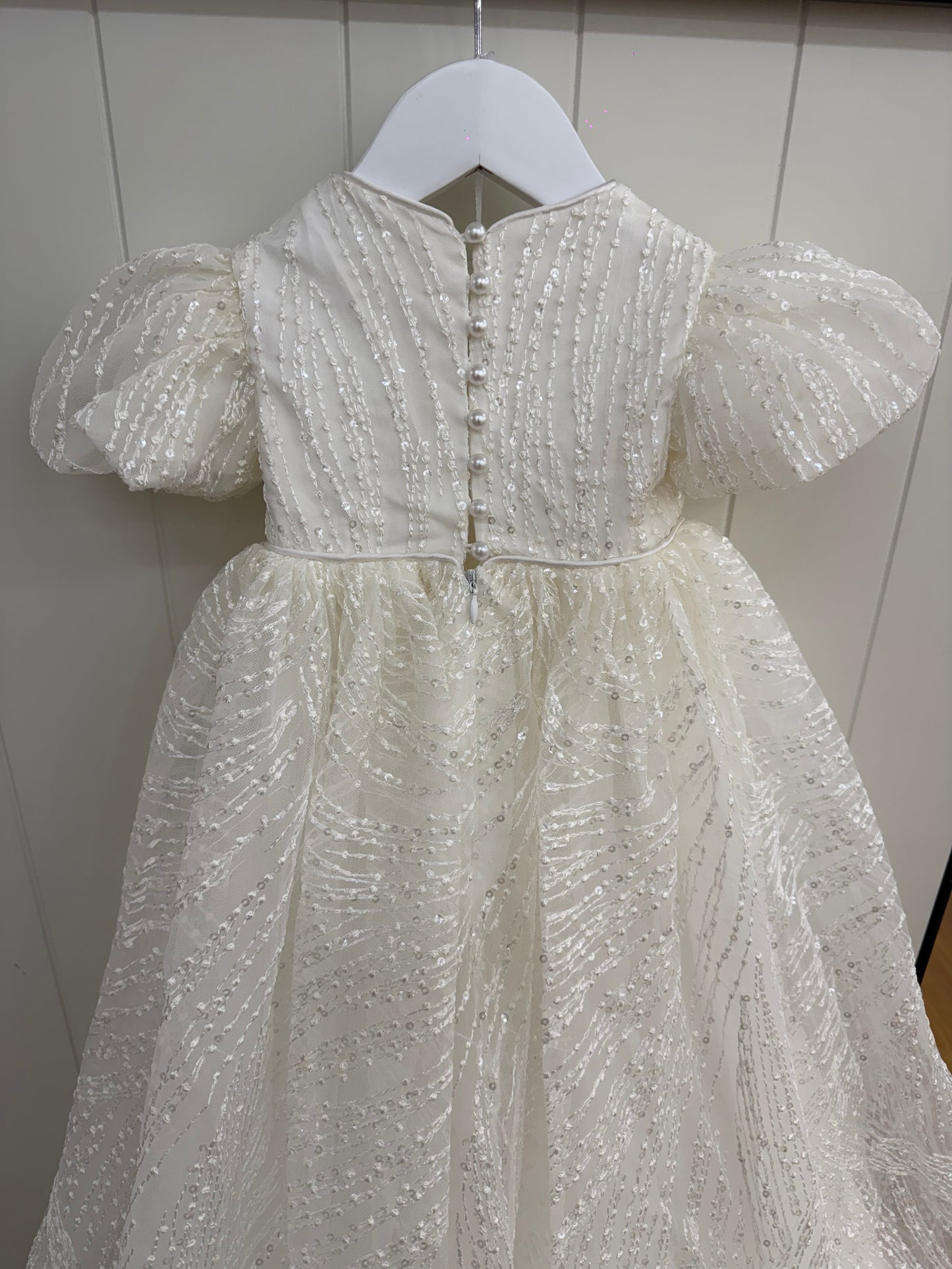 Eliana Sparkle Christening Gown