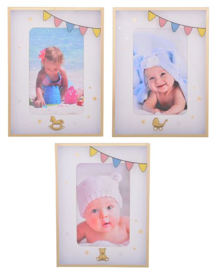 Baby Frame - Gold 6x4