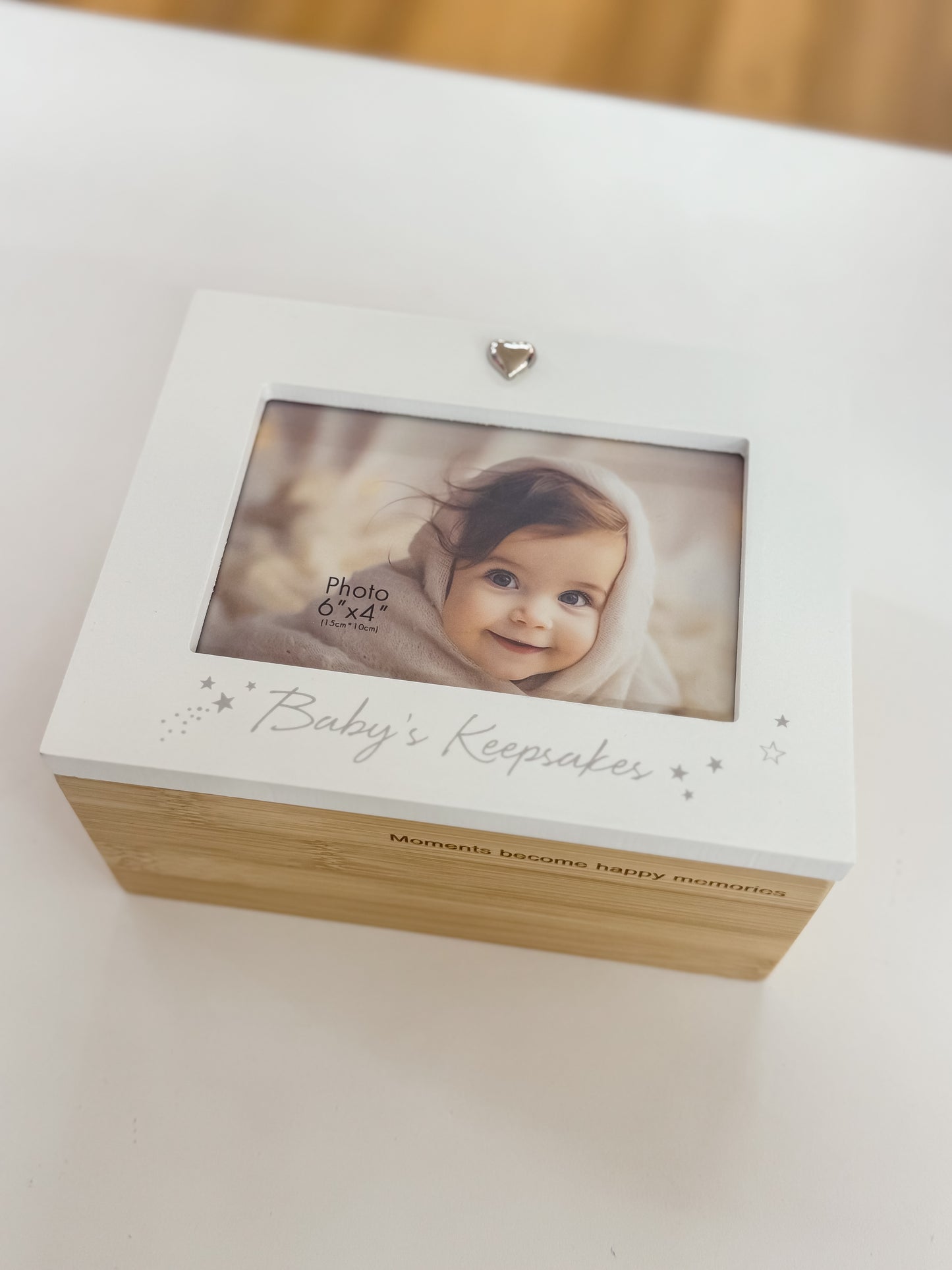Bamboo Baby Keepsake Box