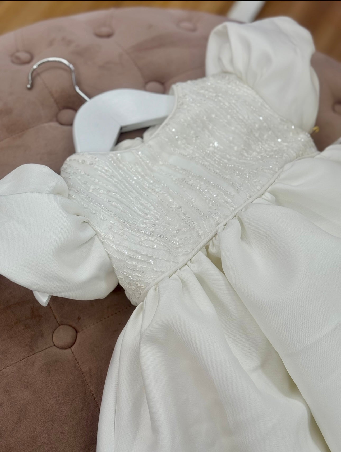 Aliyana Mikado Christening Gown PRE-ORDER